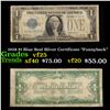 1928 $1 Blue Seal Silver Certificate "Funnyback" Grades vf+