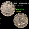 1964 East Caribbean States 10 Cents KM# 5 Grades Select Unc