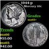 Image 1 : 1944-p Mercury Dime 10c Grades GEM+ Unc