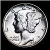 Image 2 : 1944-p Mercury Dime 10c Grades GEM++ Unc