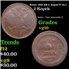 Russia 1864 E? 2  Kopek Y# 4a.1 Grades vg+