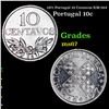 1971 Portugal 10 Centavos KM-594 Grades GEM++ Unc