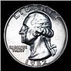 Image 2 : 1962-d Washington Quarter 25c Grades GEM+ Unc