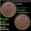 Russia 1842 ??? 2  Kopek C# 145.3 Grades AU Details