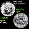 1965 sms Kennedy Half Dollar 50c Grades sp66