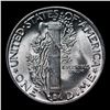 Image 3 : 1945-p Mercury Dime 10c Grades GEM++ Unc