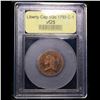 Image 4 : ***Auction Highlight*** 1793 Liberty Cap half cent C-1 B-1 1/2c Graded vf+ By USCG (fc)