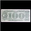 Image 2 : Proof 1890 $100 Treasury Note - BEP Intaglio Souvenir Card Grades Proof