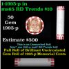 Image 1 : Shotgun Lincoln 1c roll, 1995-p 50 pcs Bank Wrapper.