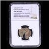 Image 2 : NGC 1655 Spain 4M Pirate Cob Counterstamped Issue Graded Fine Details By NGC