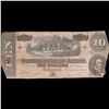 Image 2 : 1864 $10 Confederate Note, T68 Grades vf+