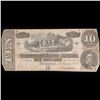 Image 2 : 1864 $10 Confederate Note, T68 Grades vf+