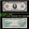 1914 $10 Large Size Blue Seal Federal Reserve Note Grades vf+