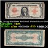 1923 $1 Large Size Rare Red Seal  United States Note FR-40 Grades vf+