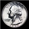 Image 2 : 1955-d Washington Quarter 25c Grades GEM+ Unc