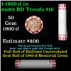Image 1 : Shotgun Lincoln 1c roll, 1960-d 50 pcs Bank Wrapper.