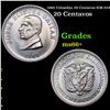 1965 Colombia 20 Centavos KM-224 Grades GEM++ Unc
