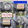 ***Auction Highlight*** Old Casino 50c Roll $10 Halves Las Vegas Casino Aladdin 1927 Walker & D fran