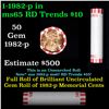 Image 1 : Shotgun Lincoln 1c roll, 1982-p 50 pcs Bank Wrapper.