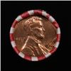 Image 2 : Shotgun Lincoln 1c roll, 1962-d 50 pcs Bank Wrapper.