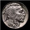 Image 2 : 1937-p Buffalo Nickel 5c Grades Choice+ Unc