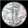 Image 2 : 1942-d Walking Liberty Half Dollar 50c Grades Choice Unc