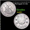 1971 Portugal 2-1/2 Escudos KM# 590 Grades GEM++ Unc