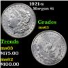 Image 1 : 1921-s Morgan Dollar $1 Grades Select Unc