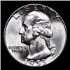 Image 2 : 1955-p Washington Quarter 25c Grades GEM++ Unc