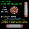 Image 1 : Shotgun Lincoln 1c roll, 1973-d 50 pcs Bank Wrapper.