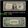 1935G $1 Blue Seal Silver Certificate Grades vf++