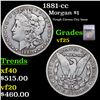 1881-cc Morgan Dollar $1 Graded vf25 By SEGS