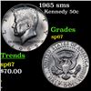1965 sms Kennedy Half Dollar 50c Grades sp67