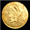 Image 2 : ***Auction Highlight*** 1873 California Fractional Gold 25c BG-842 Graded Select Unc BY USCG (fc)
