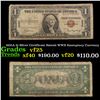 1935A $1 Silver Certificate Hawaii WWII Emergency Currency Grades vf+