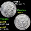 Image 1 : 1921-s Morgan Dollar $1 Grades Select+ Unc