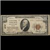 Image 2 : 1929 $10 National Currency 'The First National Exchange Bank of Roanoke VA' Type 2 Grades vf++