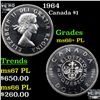 1964 Canada Dollar $1 Grades GEM++ PL