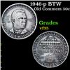 Image 1 : 1946-p BTW Old Commem Half Dollar 50c Grades vf++