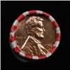 Image 2 : Shotgun Lincoln 1c roll, 1963-d 50 pcs Bank Wrapper.