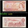 1974 (1969-1975 Issue) Canada 2 Dollars Banknote P# 86b, Sig. Crow & Bouey Grades Choice AU/BU Slide
