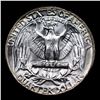 Image 3 : 1958-p Washington Quarter 25c Grades GEM Unc
