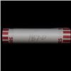 Image 3 : Shotgun Lincoln 1c roll, 1957-d 50 pcs Bank Wrapper.