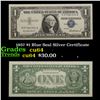 1957 $1 Blue Seal Silver Certificate Grades Choice CU
