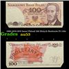 1986 (1974-1976 Issue) Poland 100 Zlotych Banknote P# 143e Grades Select AU