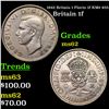 Image 1 : 1942 Britain 1 Florin 1f KM# 855 Grades Select Unc