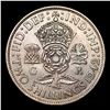 Image 3 : 1942 Britain 1 Florin 1f KM# 855 Grades Select Unc