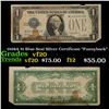 1928A $1 Blue Seal Silver Certificate "Funnyback" Grades vf, very fine