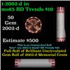 Image 1 : Shotgun Lincoln 1c roll, 2002-d 50 pcs Bank Wrapper.