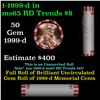 Image 1 : Shotgun Lincoln 1c roll, 1999-d 50 pcs Bank Wrapper.